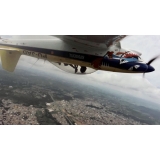 aeronave leve esportiva primeiro voo com instrutor Marapoama